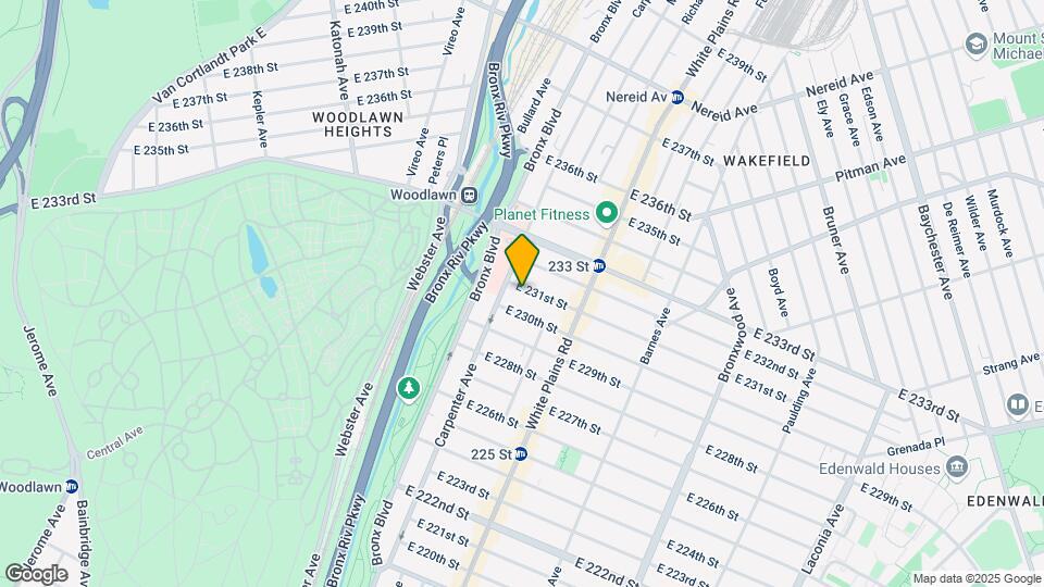 636-638 E 231st Map and Location Details