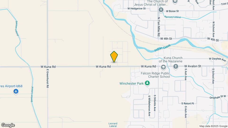 2233 W Trout Lily St Map and Location Details