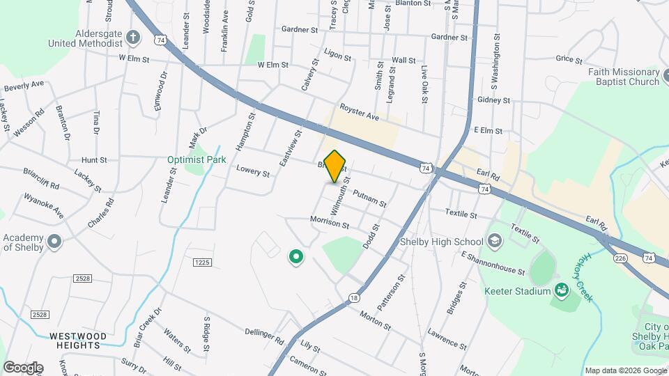 303 Putnam St Map and Location Details