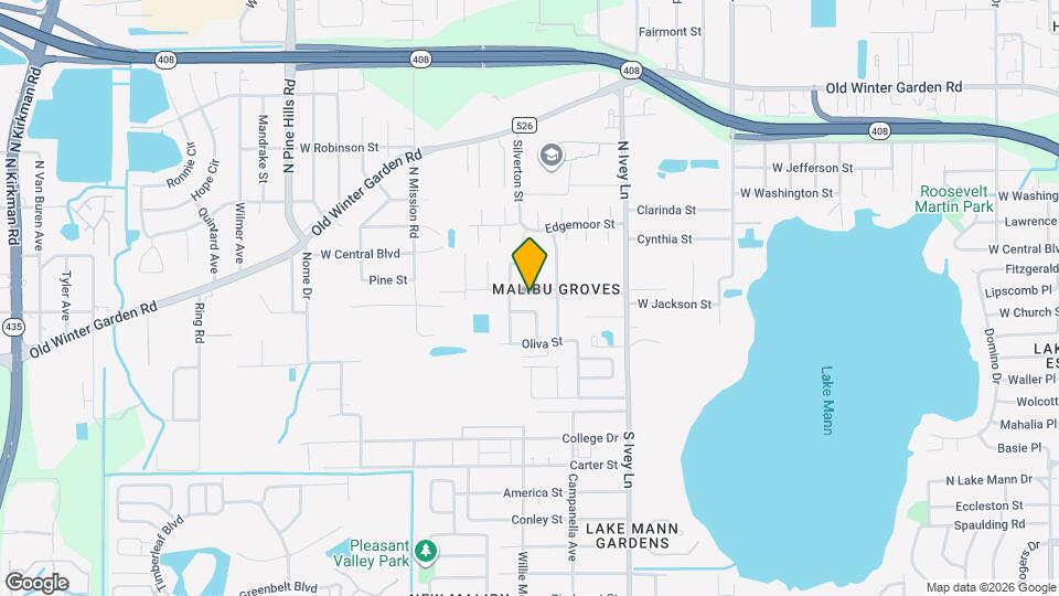 4610 Barley St Map and Location Details