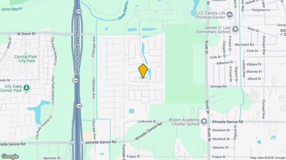 12711 Basinghall Ln Map and Location Details