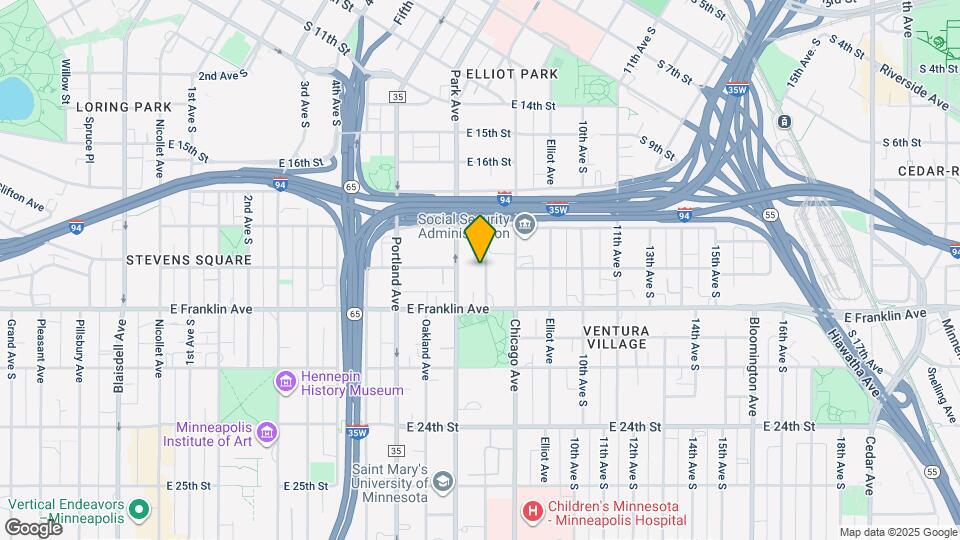 1900 Columbus Ave. Mapa y Detalles de la Ubicación