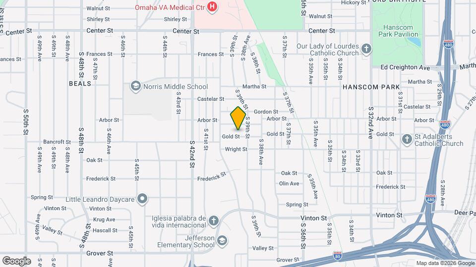 3920 Gold St Map and Location Details