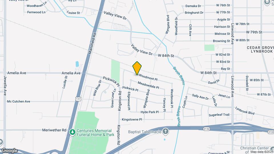 734 Woodmont Pl Map and Location Details