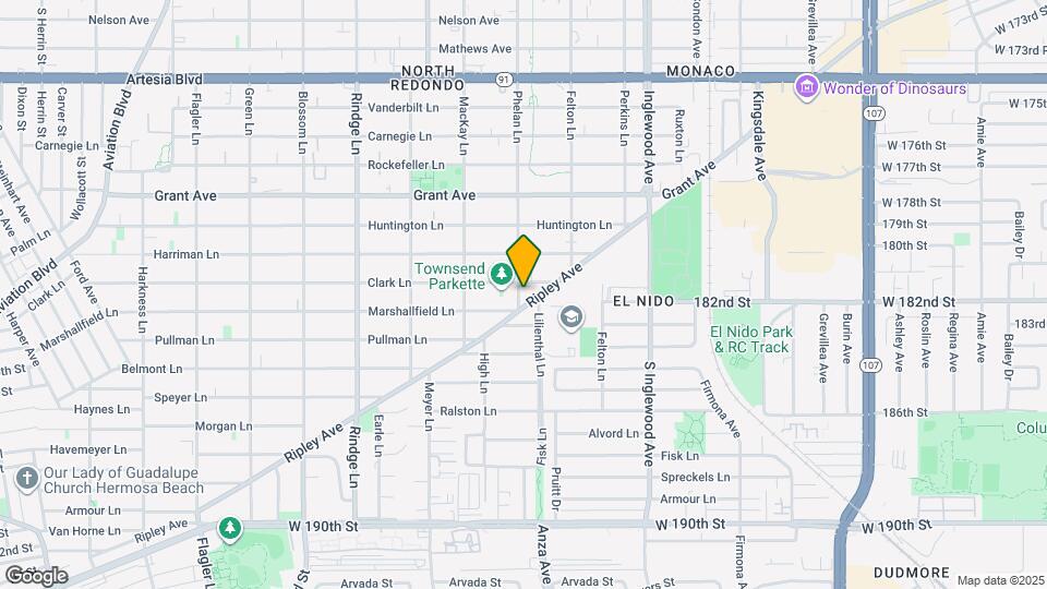 1206 Phelan Ln Map and Location Details