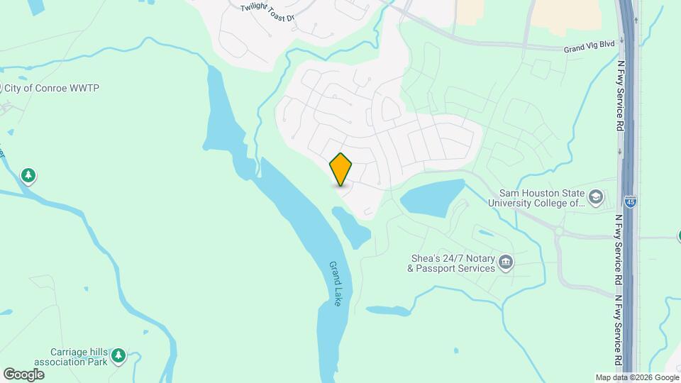 126 Keechie Creek Ct Map and Location Details