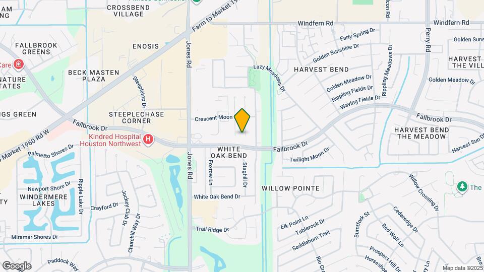 10607 Staghill Dr Map and Location Details