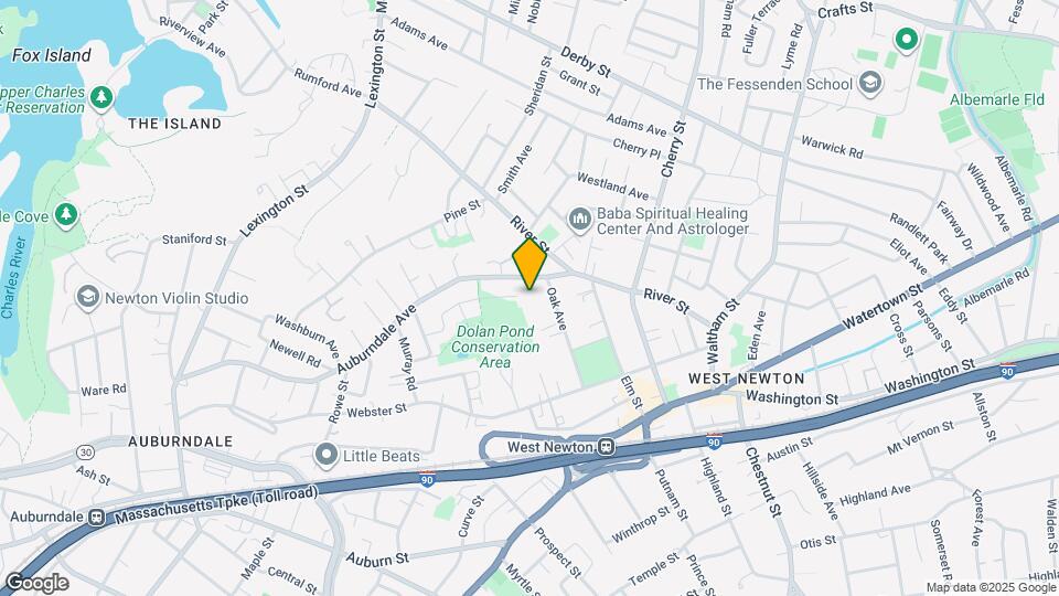 46 Auburndale Ave Map and Location Details