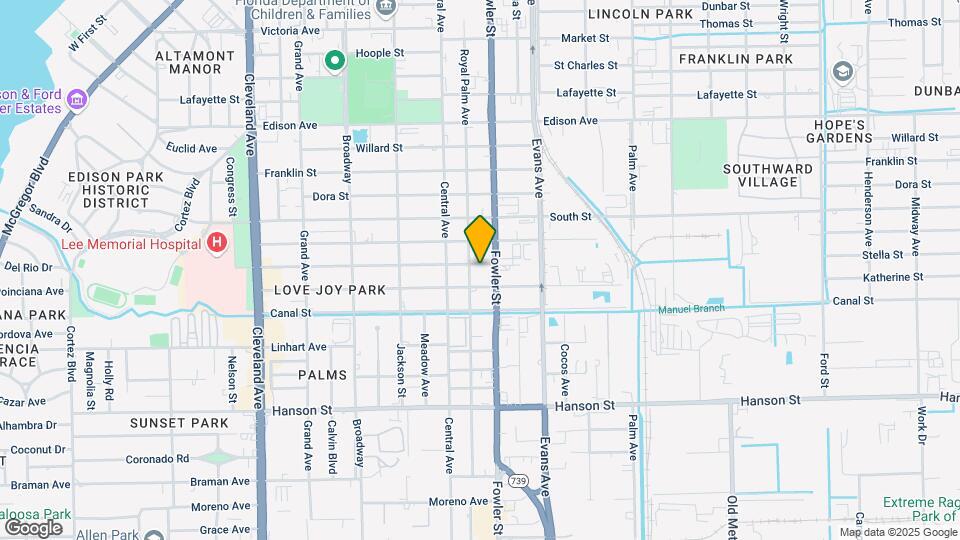 2452 Stella St Map and Location Details