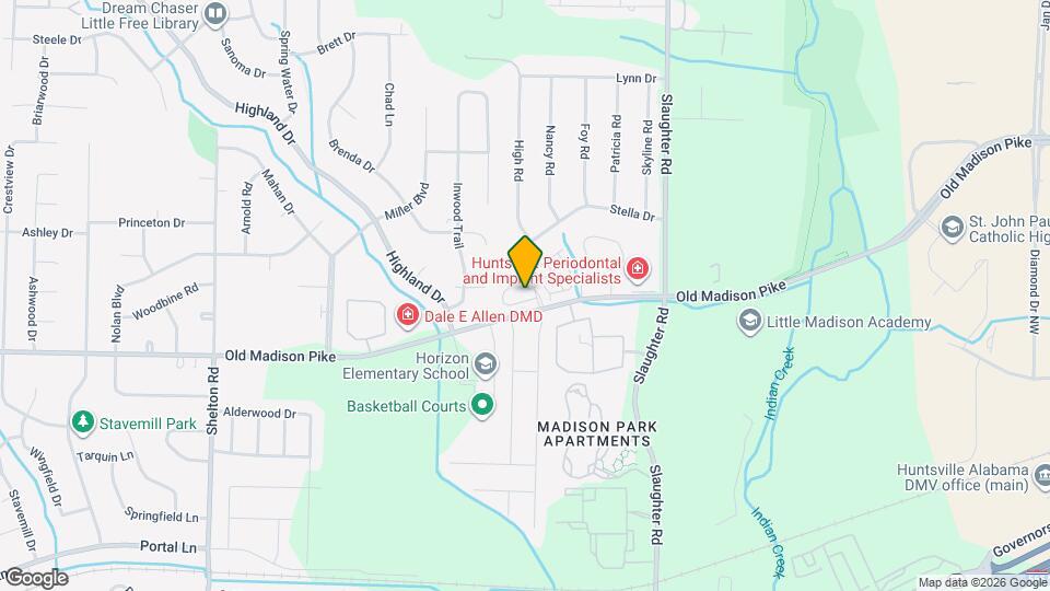 107 Briargate Ln Map and Location Details