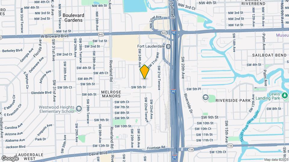 433 SW 22nd Terrace Mapa y Detalles de la Ubicación