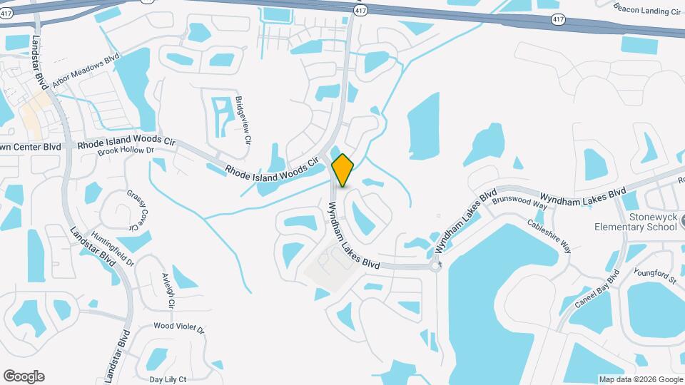 2262 Windcrest Lake Cir Map and Location Details
