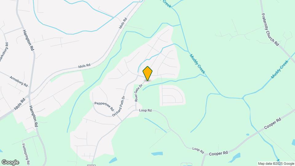 4621 River Gate Dr Map and Location Details