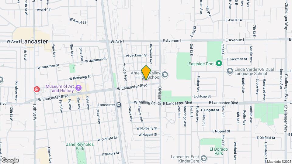 217 W Lancaster Blvd Map and Location Details