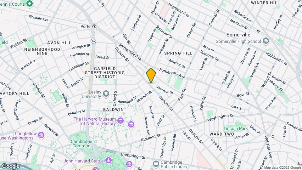 257-259 Beacon St Mapa y Detalles de la Ubicación
