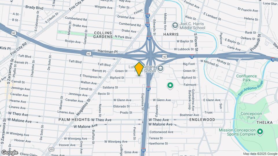 702 Ripford St Map and Location Details