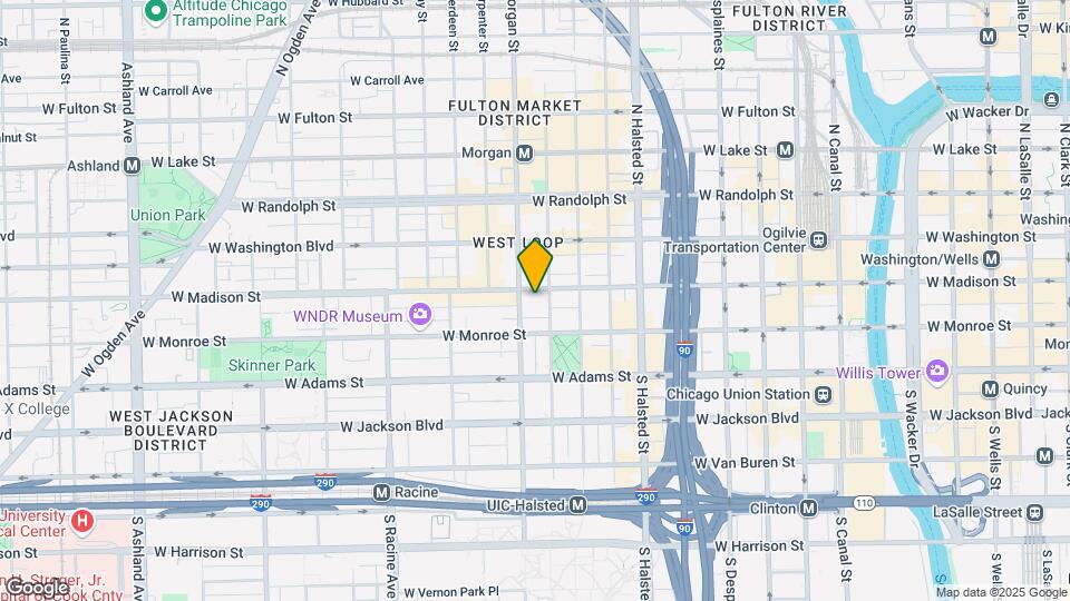 949 W Madison St Mapa y Detalles de la Ubicación