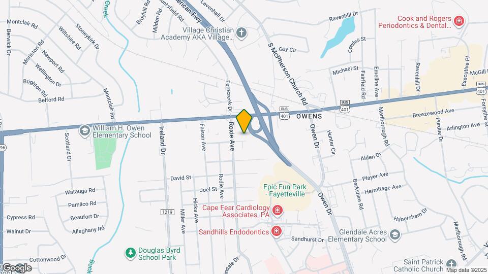 3818 John Marshall Rd Map and Location Details