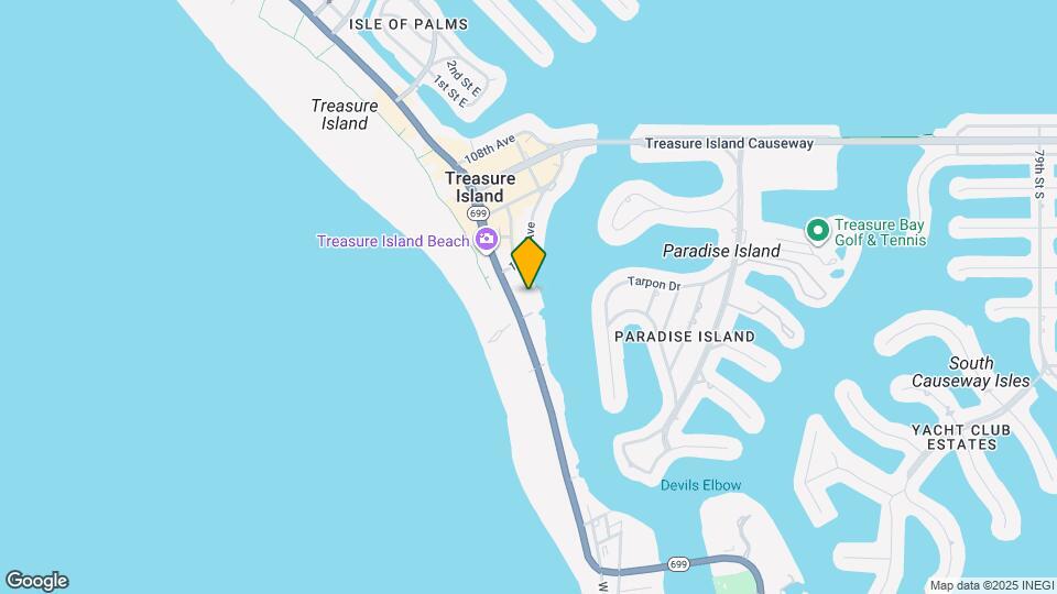 10315 Gulf Blvd Map and Location Details