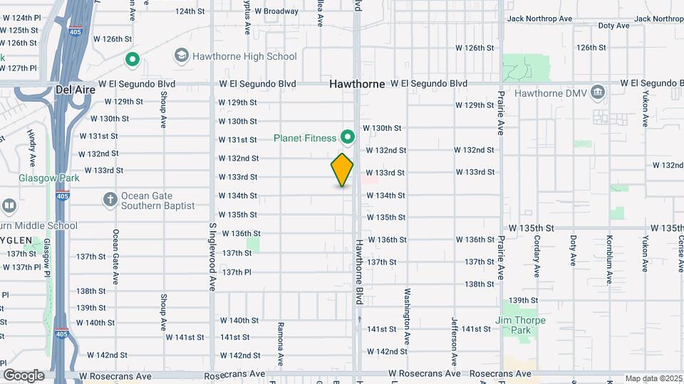 4429 W 134th St Map and Location Details