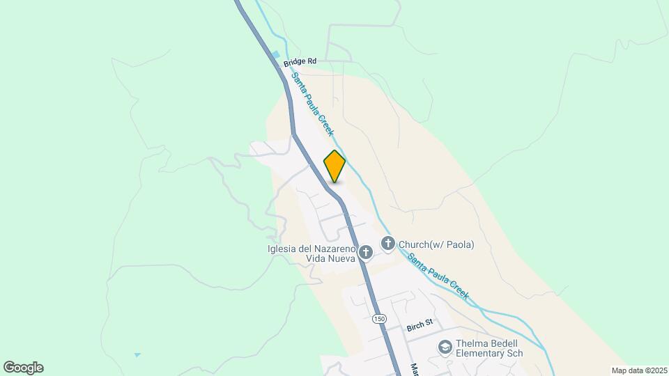 3968 Ojai Rd Map and Location Details