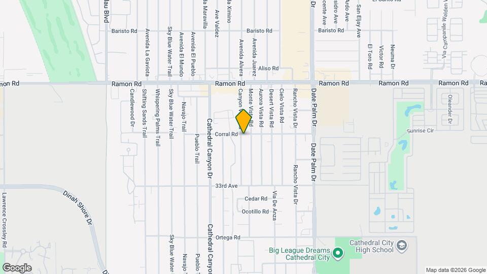 32530 Canyon Vista Rd Mapa y Detalles de la Ubicación