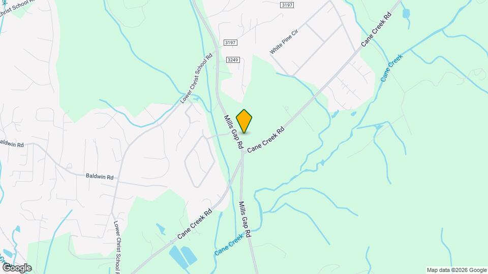 820 Mills Gap Rd Map and Location Details