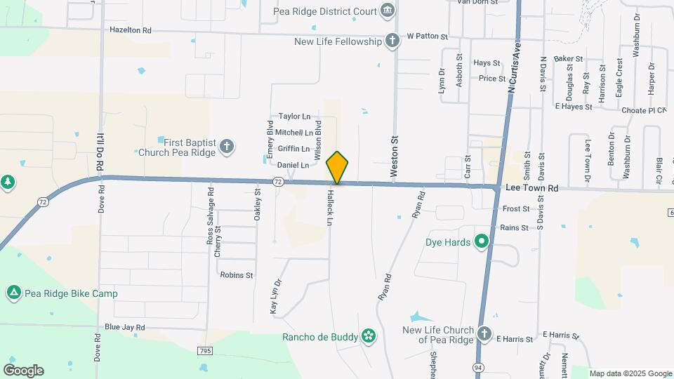 153 Halleck Ln Map and Location Details