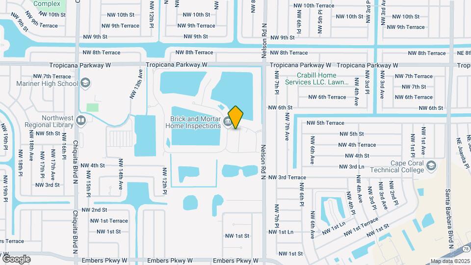 440 Coral Reef Pl Map and Location Details