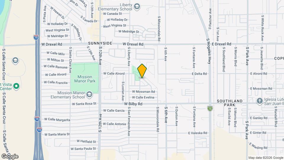 209 W Finedale St Map and Location Details