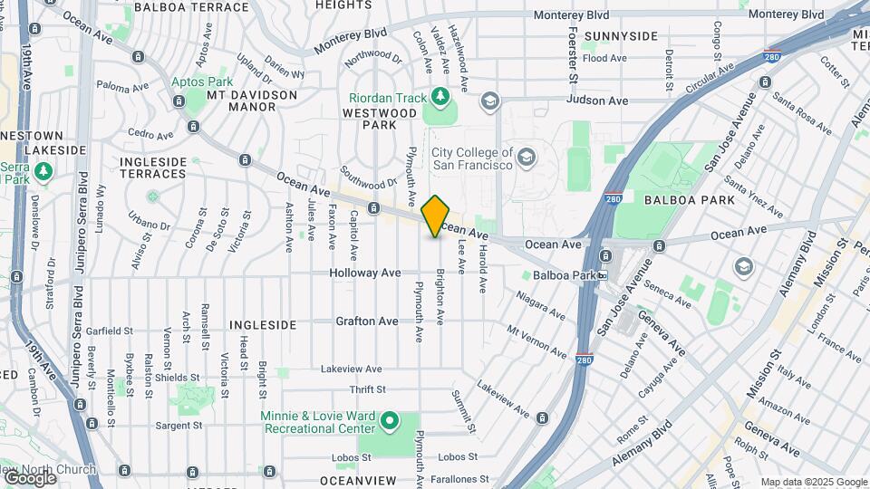 259 Brighton Ave Map and Location Details