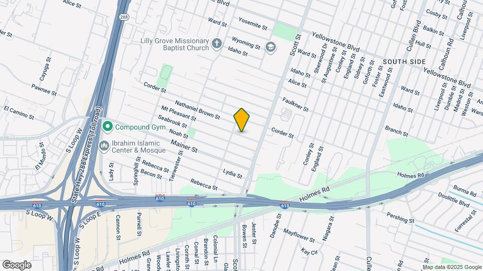 3831 Mt Pleasant St Map and Location Details