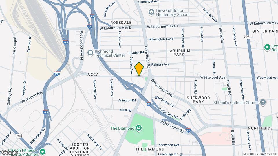 1701 Westwood Ave Map and Location Details