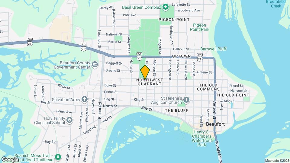 806 Bladen St Map and Location Details