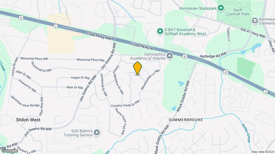 3377 Tia Trace NW Map and Location Details