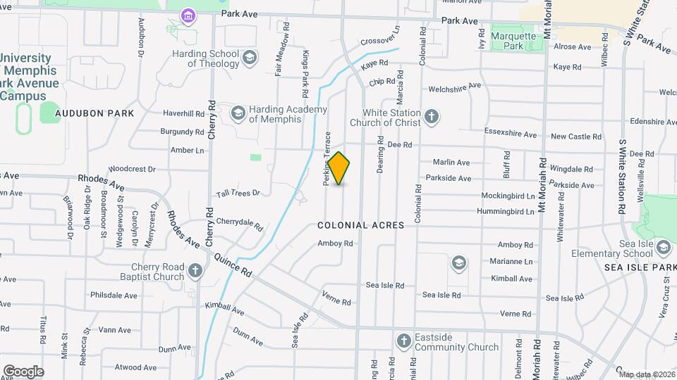 1221 W Perkins Rd Map and Location Details