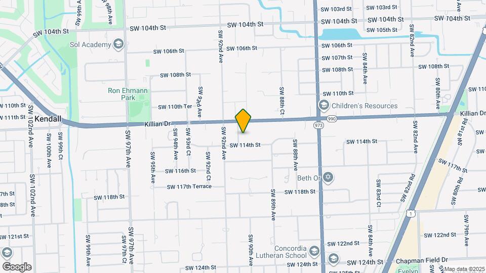 11301 SW 91 Ave Map and Location Details