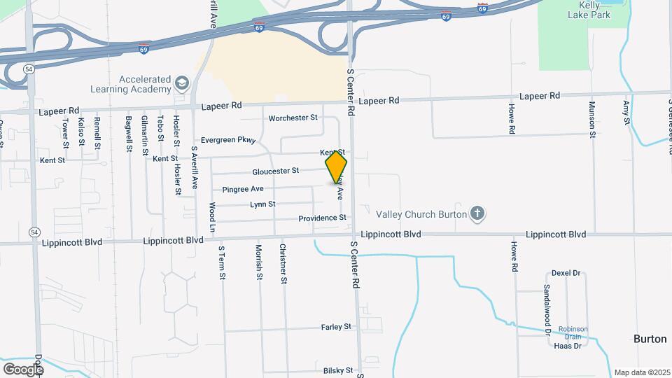 1950 Eckley Ave Map and Location Details