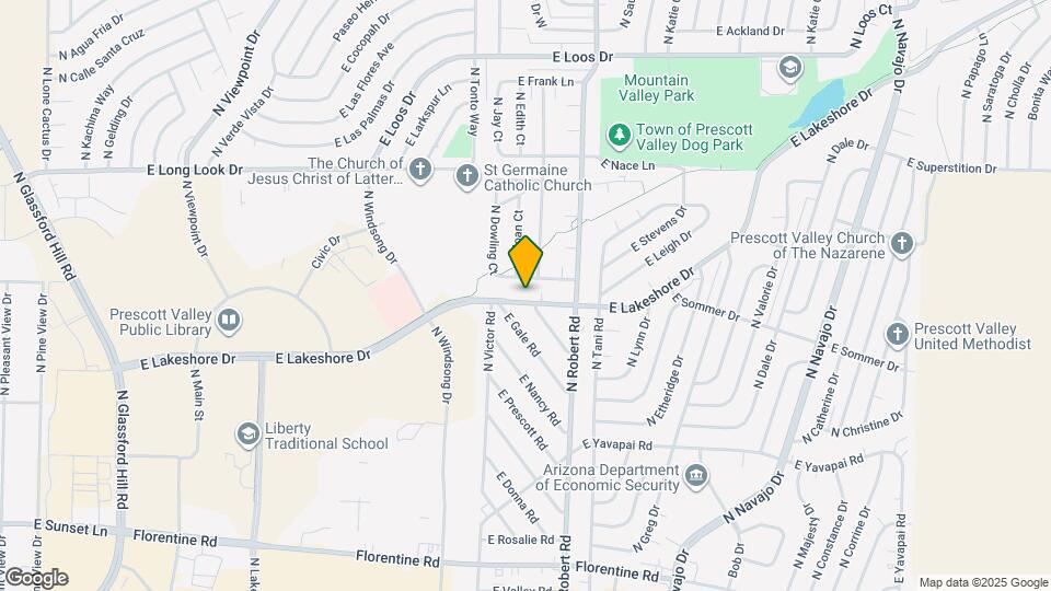 8100 E Lakeshore Dr Map and Location Details