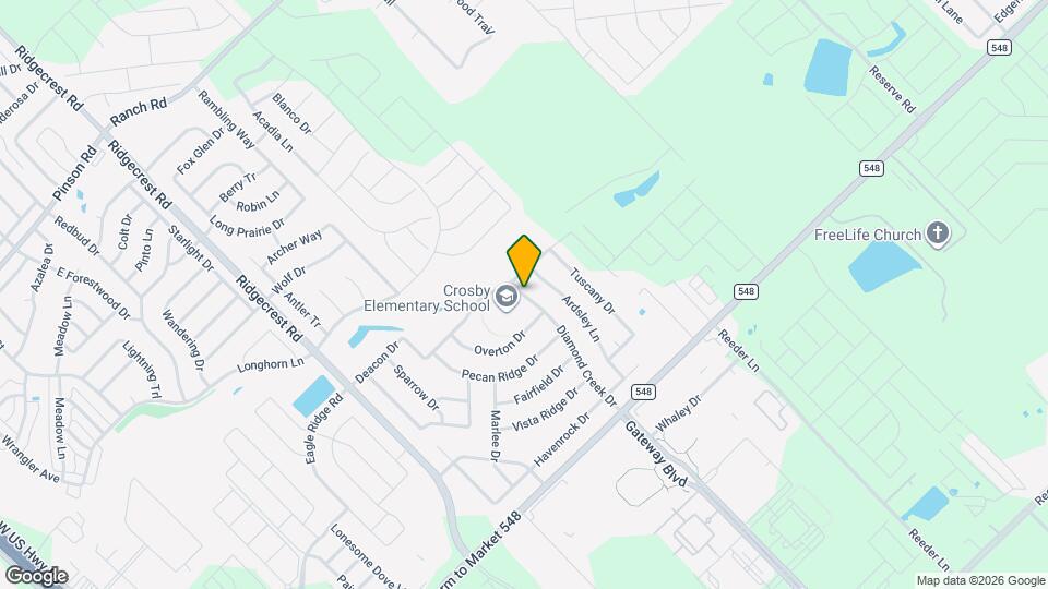 442 Diamond Creek Dr Map and Location Details