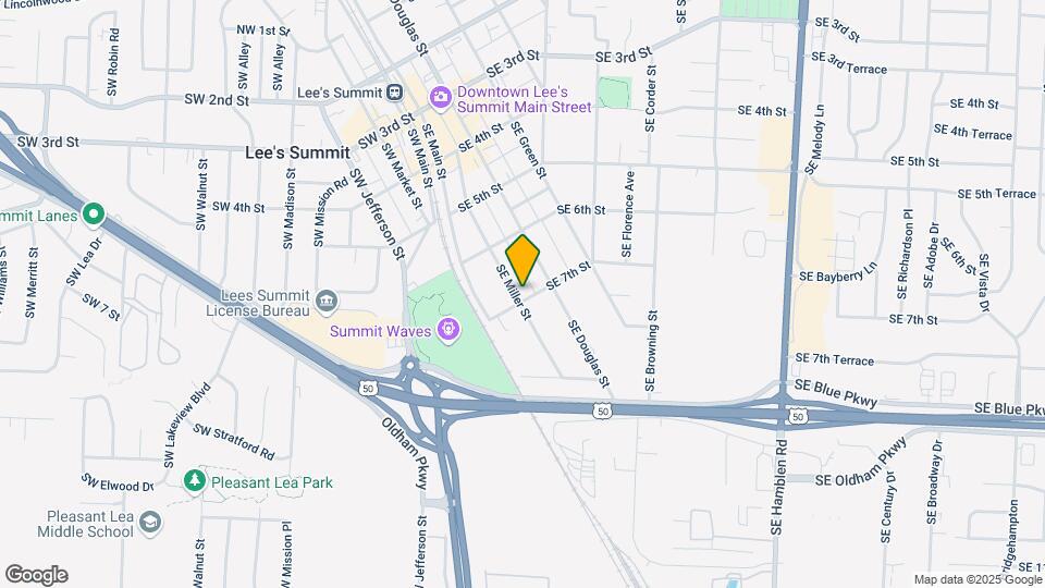 619 Miller St Mapa y Detalles de la Ubicación