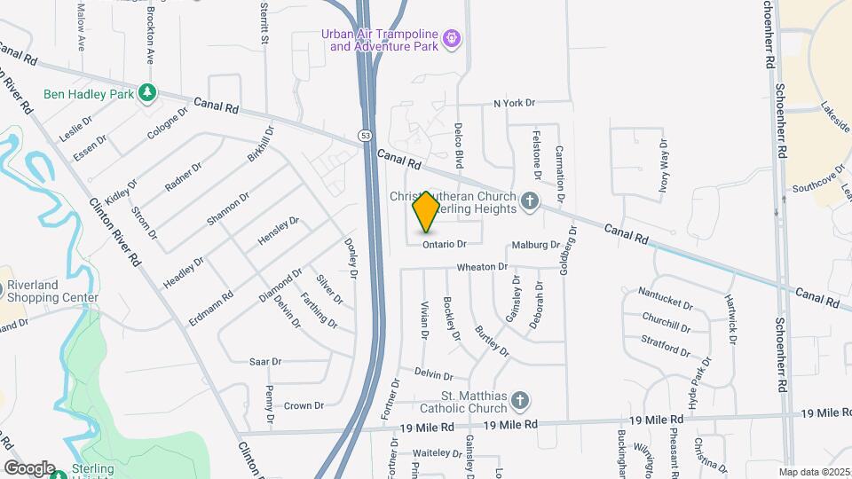 11849 Ontario Dr Mapa y Detalles de la Ubicación