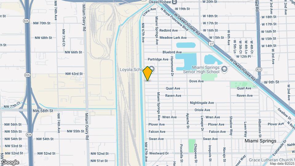 1282 DOVE Ave Map and Location Details