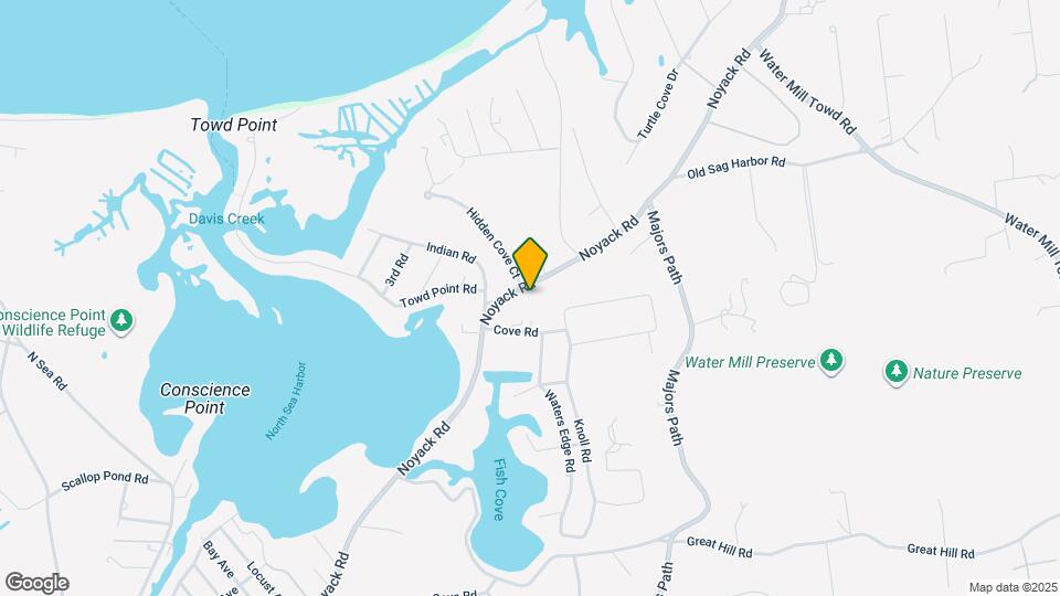 624 Noyack Rd Map and Location Details