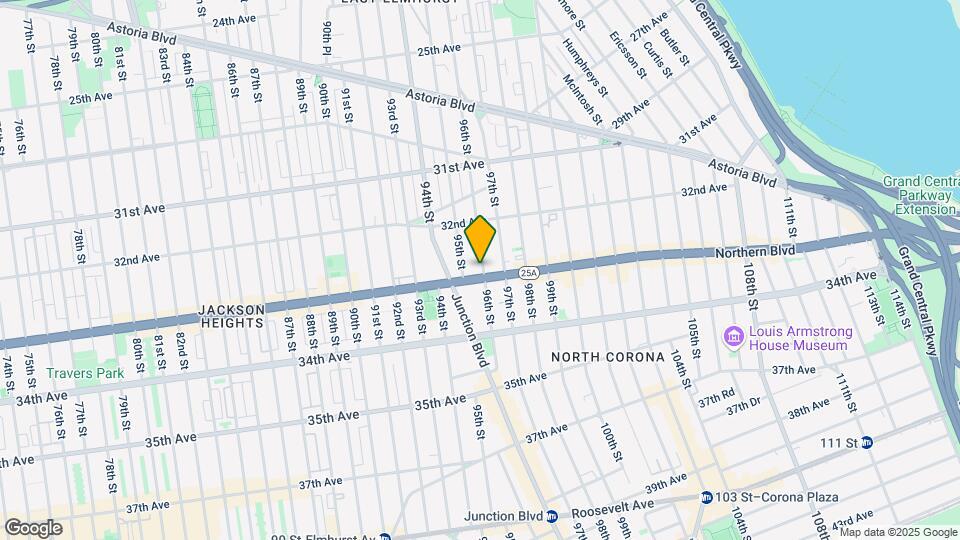 9513 Northern Blvd Map and Location Details