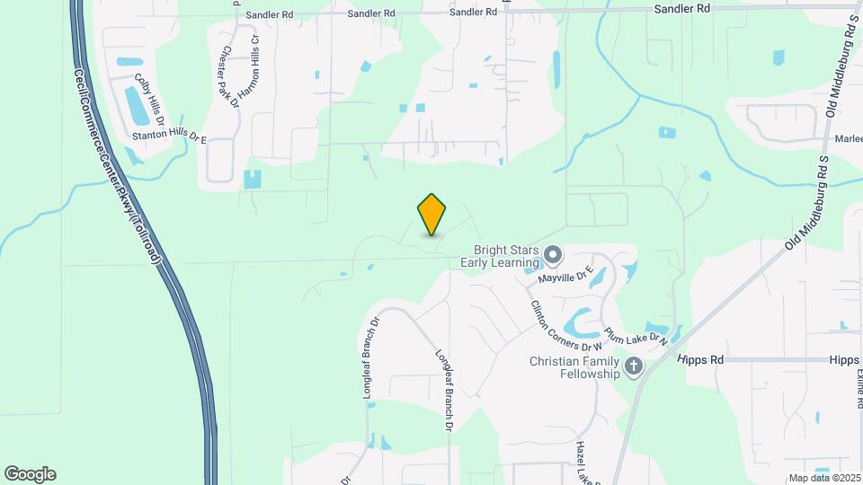 6864 Crosby Falls Dr Map and Location Details