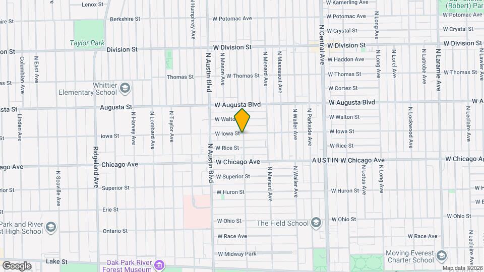 856 N Mayfield Ave Map and Location Details