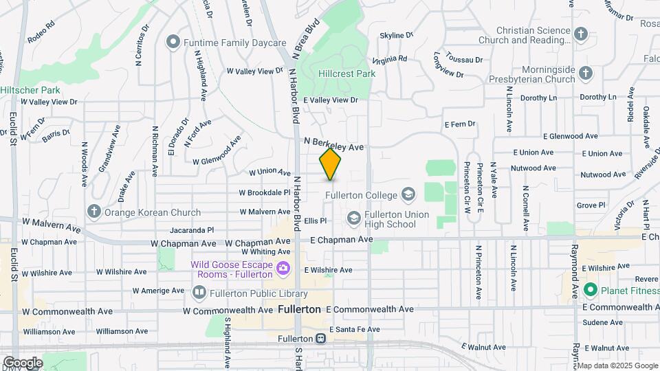 645 N Pomona Ave Mapa y Detalles de la Ubicación
