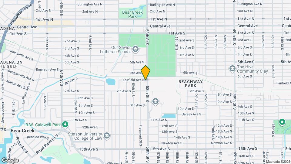 625 58th St S Mapa y Detalles de la Ubicación