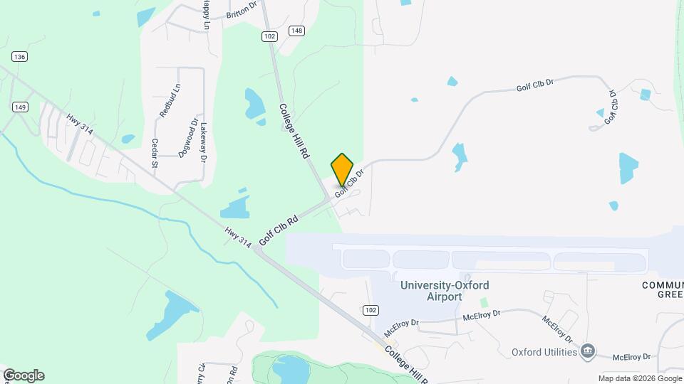 105 Golf Clb Rd Map and Location Details